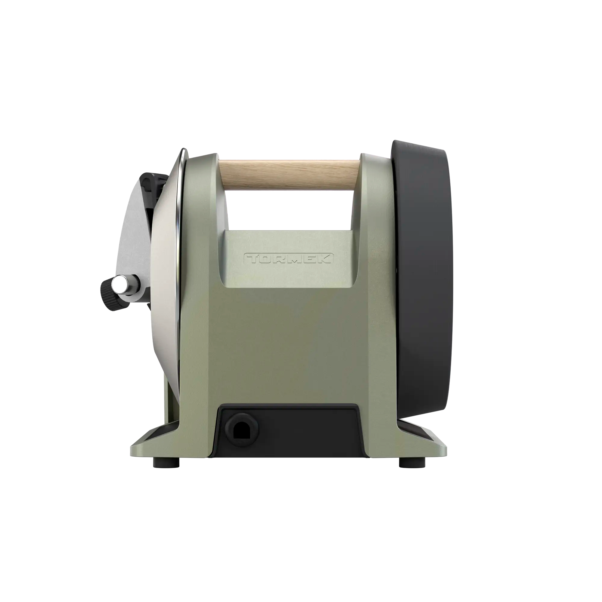 Tormek T-1 in Ash Green from back side