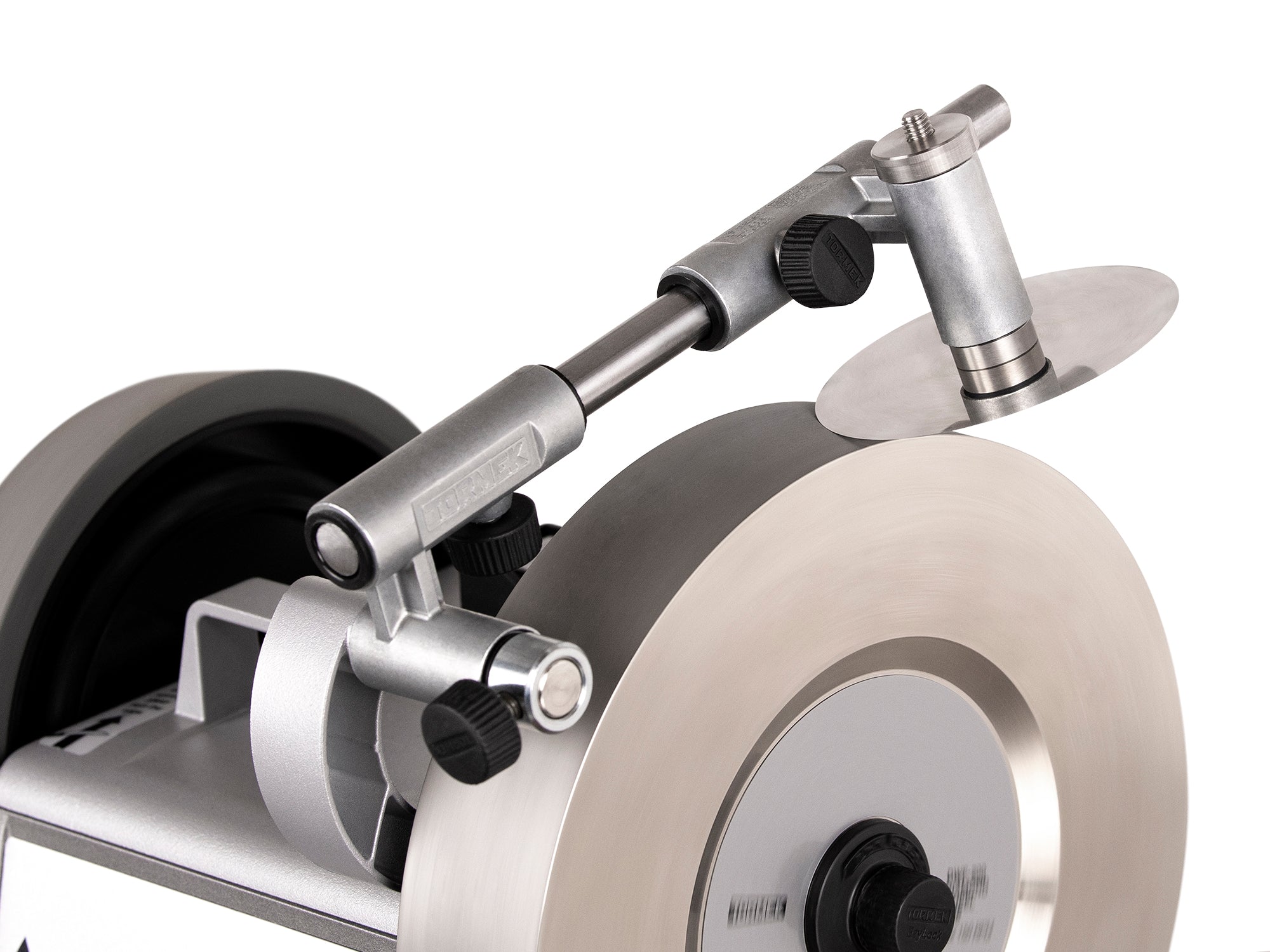 RBS-140 Sharpens round, rotary knife blades of approximately 80–140 mm (3 1/8"- 5 1/2") in diameter.