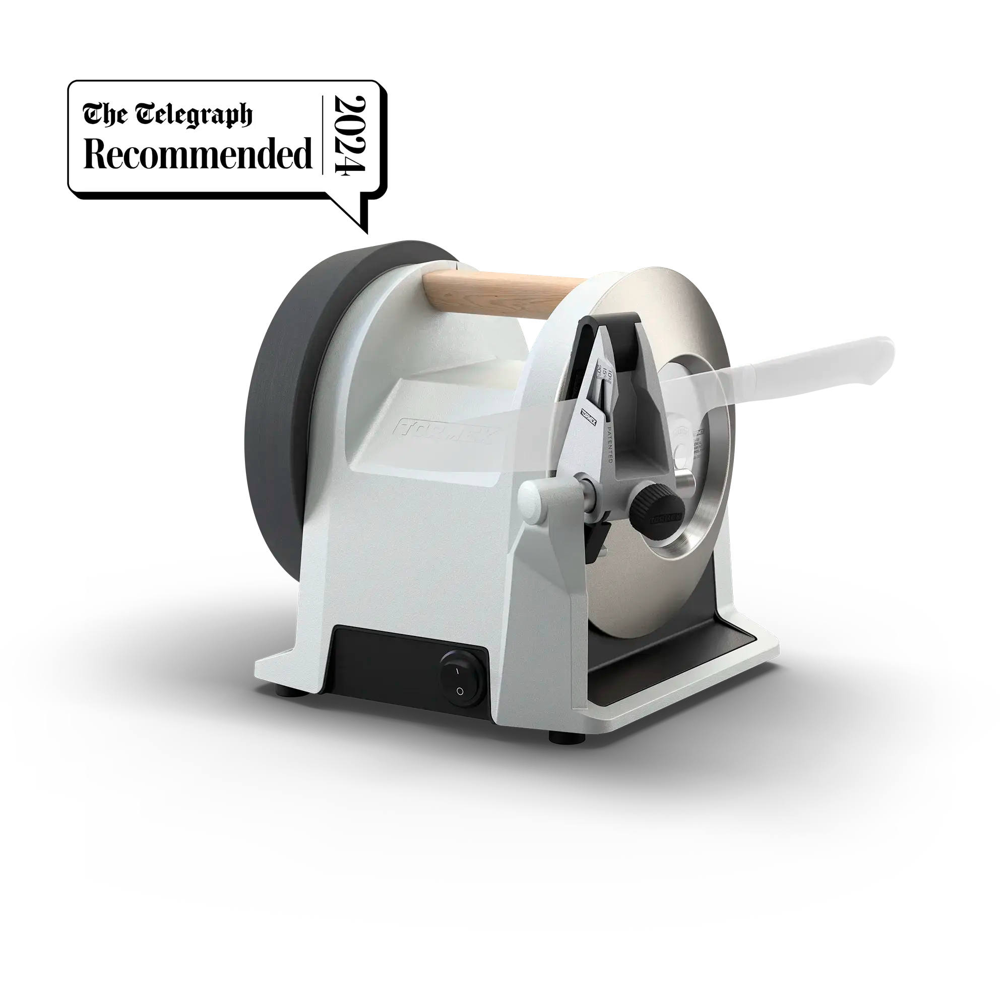 Recommended by The Telegraph: Tormek T-1 Kitchen Knife Sharpener